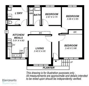 Floorplan of Homely house listing, 439b Bridge Road, Para Hills SA 5096
