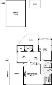 Floorplan of Homely house listing, 24 Billabong Road, Goolwa South SA 5214