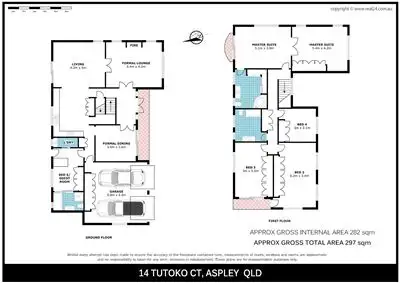Floorplan of Homely house listing, 14 Tutoko Court, Aspley QLD 4034