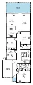 Floorplan of Homely house listing, 25a Sandery Avenue, Seacombe Gardens SA 5047