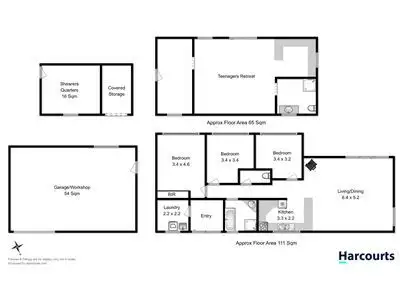 Floorplan of Homely house listing, 127 Black Brush Road, Mangalore TAS 7030
