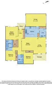 Floorplan of Homely unit listing, 2/13 Milan Street, Bell Park VIC 3215