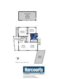 Floorplan of Homely unit listing, 12 Scenic Drive, Kingston TAS 7050