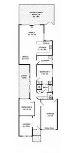 Floorplan of Homely house listing, 11 Ramsay Avenue, Seacombe Gardens SA