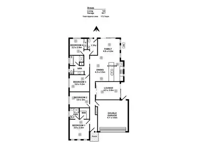 Floorplan of Homely house listing, 17 Tasman Court, Hallett Cove SA 5158