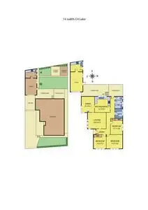Floorplan of Homely house listing, 14 Judith Court, Lalor VIC 3075