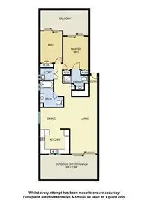Floorplan of Homely apartment listing, 9/50 Dixon Street, Auchenflower QLD 4066