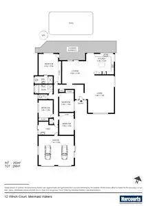 Floorplan of Homely house listing, 12 Winch Court, Mermaid Waters QLD 4218