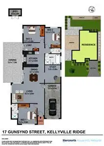 Floorplan of Homely house listing, 17 Gunsynd Street, Kellyville Ridge NSW 2155