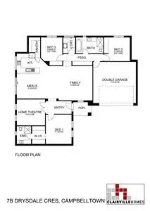 Floorplan of Homely house listing, 7A Drysdale Crescent, Campbelltown SA 5074