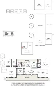 Floorplan of Homely rural property listing, 2949 Reedy Creek Road, Palmer SA 5237