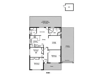 Floorplan of Homely house listing, 70 Selth Street, Albert Park SA 5014
