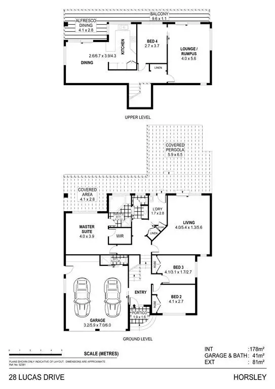 Floorplan of Homely house listing, 28 Lucas Drive, Horsley NSW 2530