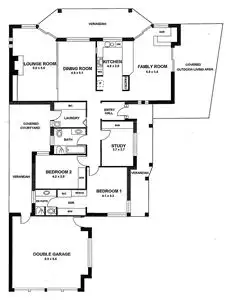 Floorplan of Homely house listing, 4 Anna Court, West Lakes SA 5021