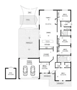 Floorplan of Homely house listing, Address available on request