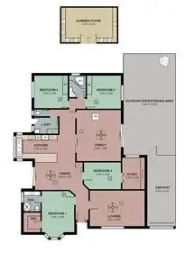 Floorplan of Homely house listing, 18 Haeusler Drive, Nairne SA 5252