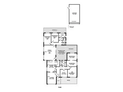 Floorplan of Homely house listing, 6 McMurtrie Place, Seaton SA 5023