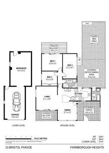 Floorplan of Homely house listing, 33 Bristol Parade, Farmborough Heights NSW 2526