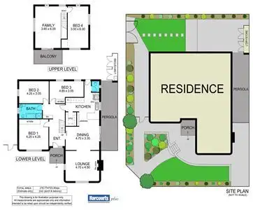 Floorplan of Homely house listing, 6 Cameron Avenue, Kingston Park SA 5049