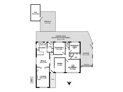 Floorplan of Homely house listing, 3 Tracey Crescent, Lockleys SA 5032