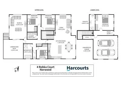 Floorplan of Homely house listing, 4 Robka Court, Norwood TAS 7250