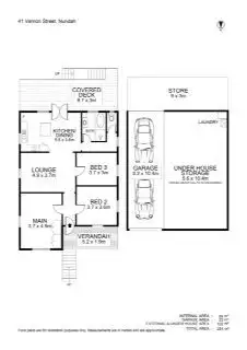 Floorplan of Homely house listing, 41 Vernon Street, Nundah QLD 4012