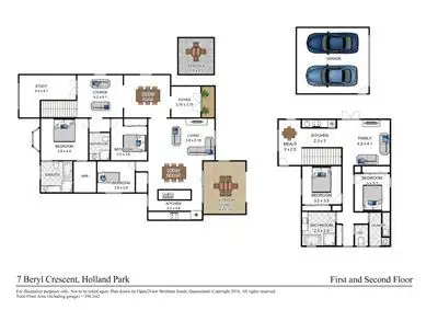 Floorplan of Homely house listing, 7 Beryl Crescent, Holland Park QLD 4121