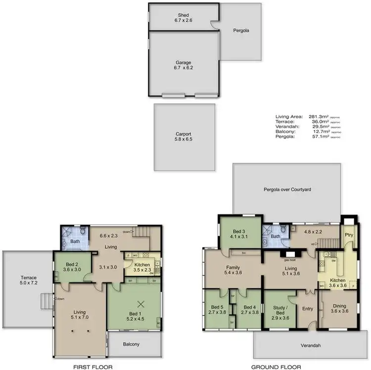 Floorplan of Homely house listing, 71 Third Ave, Moana SA 5169