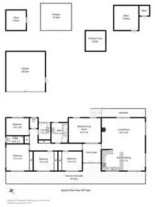 Floorplan of Homely house listing, 621 Delmore Road, Wattle Hill TAS 7172
