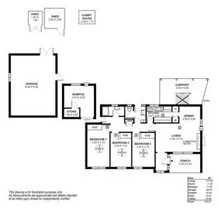 Floorplan of Homely house listing, 2 Ashley Street, Elizabeth North SA 5113