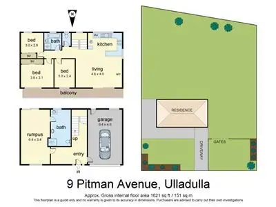 Floorplan of Homely house listing, 9 Pitman Avenue, Ulladulla NSW 2539