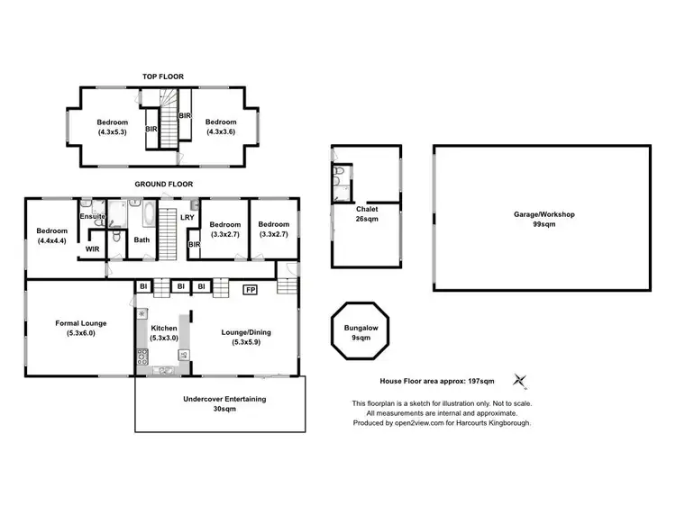 Floorplan of Homely house listing, 14 Gryces Road, Kingston TAS 7050