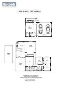 Floorplan of Homely house listing, 3 Fee Place, Eatons Hill QLD 4037