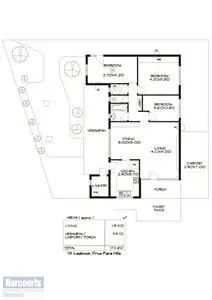 Floorplan of Homely house listing, 15b Leabrook Drive, Para Hills SA 5096