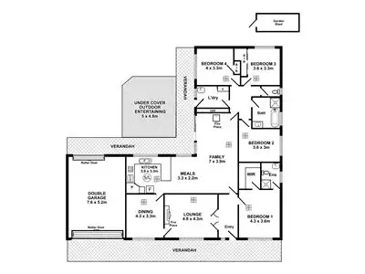 Floorplan of Homely house listing, 27 Tafquin Street, Panorama SA 5041