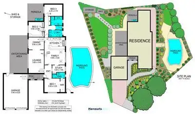 Floorplan of Homely house listing, 2 Binara Court, Seaview Downs SA 5049