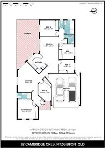 Floorplan of Homely house listing, 82 Cambridge Street, Fitzgibbon QLD 4018