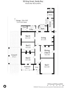 Floorplan of Homely house listing, Address available on request