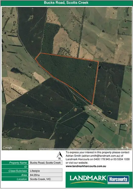 Floorplan of Homely rural property listing, Lot52 F Bucks Road, Scotts Creek VIC 3267