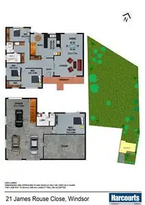 Floorplan of Homely house listing, 21 James Ruse Close, Windsor NSW 2756