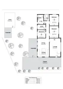 Floorplan of Homely house listing, 5 Betty Street, Marion SA 5043