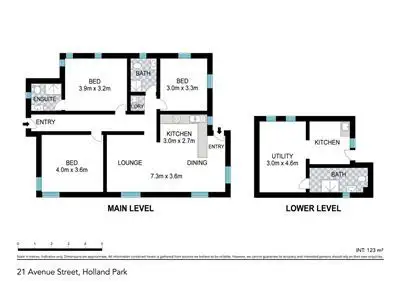 Floorplan of Homely house listing, 21 Avesnes Street, Holland Park QLD 4121