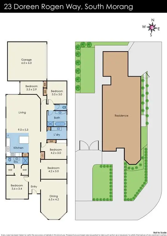 Floorplan of Homely house listing, 23 Doreen Rogen Way, South Morang VIC 3752