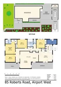 Floorplan of Homely house listing, 85 Roberts Road, Airport West VIC 3042