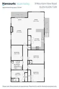 Floorplan of Homely house listing, 9 Mountain View Road, Glen Huon TAS 7109