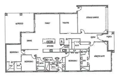 Floorplan of Homely house listing, 21 Stonegate Drive, Wollert VIC 3750