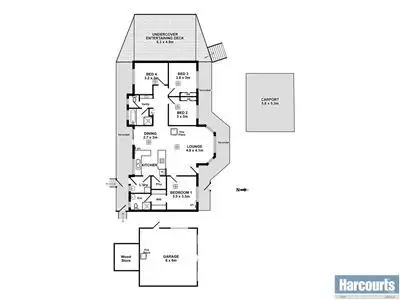 Floorplan of Homely house listing, 22a Forest Avenue, Hawthorndene SA 5051