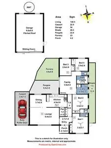 Floorplan of Homely house listing, 27 Barossa Avenue, Gawler East SA 5118
