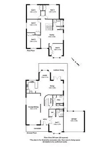 Floorplan of Homely house listing, 28 John Fisher Drive, Berwick VIC 3806