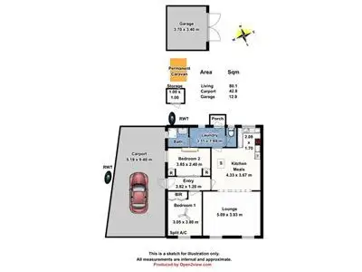 Floorplan of Homely house listing, 195 Waterloo Corner Road, Salisbury North SA 5108